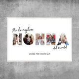 Poster personalizzato - Per la migliore nonna del mondo
