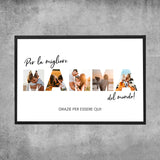 Poster personalizzato - Per la migliore mamma del mondo