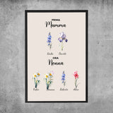 Poster personalizzato - Prima mamma, ora nonna