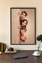 Poster personalizzato - Parete animata