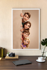 Poster personalizzato - Parete animata