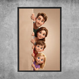 Poster personalizzato - Parete animata
