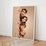 Poster personalizzato - Parete animata