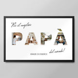 Mockup für Poster Schwarzer Rahmen