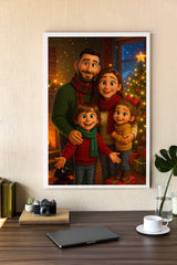 Poster personalizzato - Ritratto natalizio