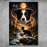 Poster personalizzato - Animale al chiaro di luna
