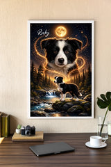 Poster personalizzato - Animale al chiaro di luna