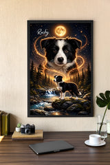 Poster personalizzato - Animale al chiaro di luna