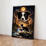 Poster personalizzato - Animale al chiaro di luna