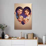 Poster personalizzato - Cuore animato