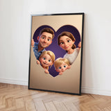 Poster personalizzato - Cuore animato