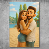 Poster personalizzato - Ritratto Animato