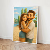 Poster personalizzato - Ritratto Animato