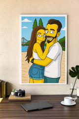 Poster personalizzato - Ritratto in stile cartoon