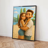 Poster personalizzato - Ritratto Animato