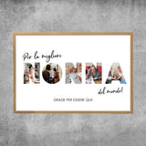 Poster personalizzato - Per la migliore nonna del mondo
