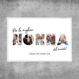 Poster personalizzato - Per la migliore nonna del mondo